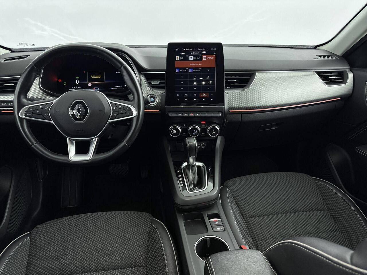 Renault Arkana 1.6 E-Tech Hybrid 145Pk Intens | Navigatie | Apple & Android Carplay | Parkeersensoren Voor & Achter | Achteruitrijcamera | Climate Control | Privacy Glass | Adaptieve Cruise Control & Snelheidsbegrenzer | Trekhaak |