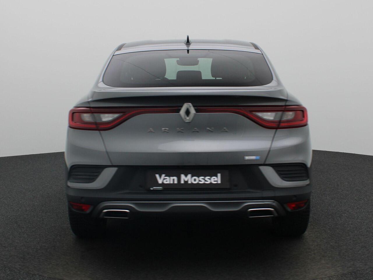 Renault Arkana 1.6 E-Tech Hybrid 145 R.S. Line | Lederen Bekleding | Adaptieve Cruise Control | Stoel- & Stuurwielverwarming | Camera | Blind Spot Warning | PDC Rondom | Elektrisch Verstelbare Stoelen | Keyless | LED Pure Vision | Apple Carplay & Android Auto