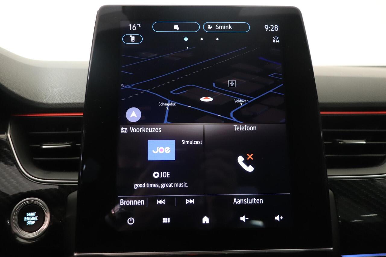 Renault Arkana 1.6 E-Tech Hybrid 145 R.S. Line | BOSE audio | Camera | Elektr. stoelen | Stuur en stoel verwarming | Adaptieve cruise control | Navigatie |