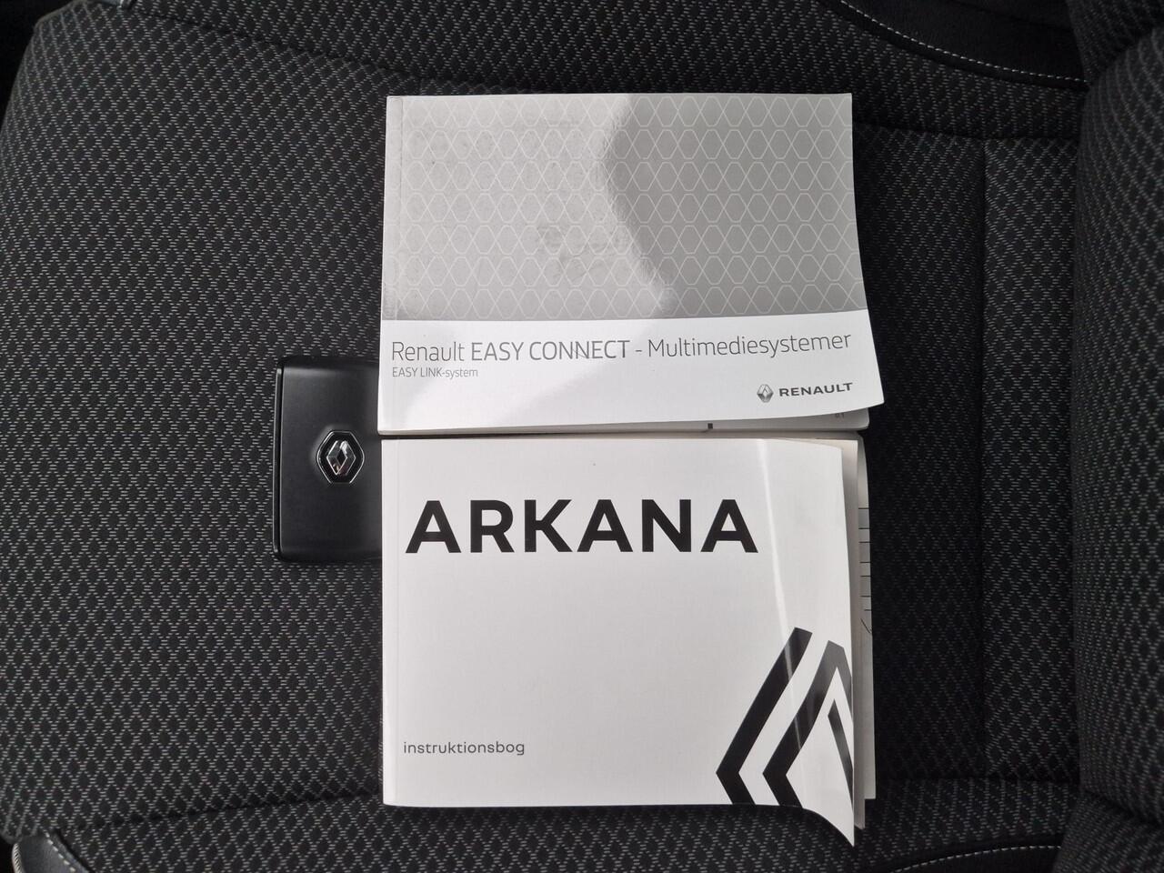 Renault Arkana 1.3 TCe 140 Intens Automaat / Trekhaak / Dealer onderhouden / Adaptief CC / Stuur-en Stoelverwarming / Keyless Entry/Start / Achteruitrijcamera / Climate control / Apple CArplay Android Auto /