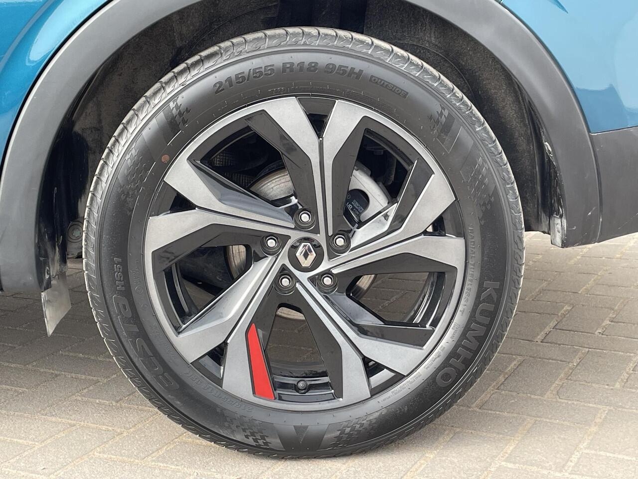 Renault Arkana 1.6 E-Tech Hybrid 145 R.S. Line / Adaptieve Cruise Control / Stuur- en stoelverwarming / Apple Carplay Android / Achteruitrij camera / Navi groot scherm / Leder