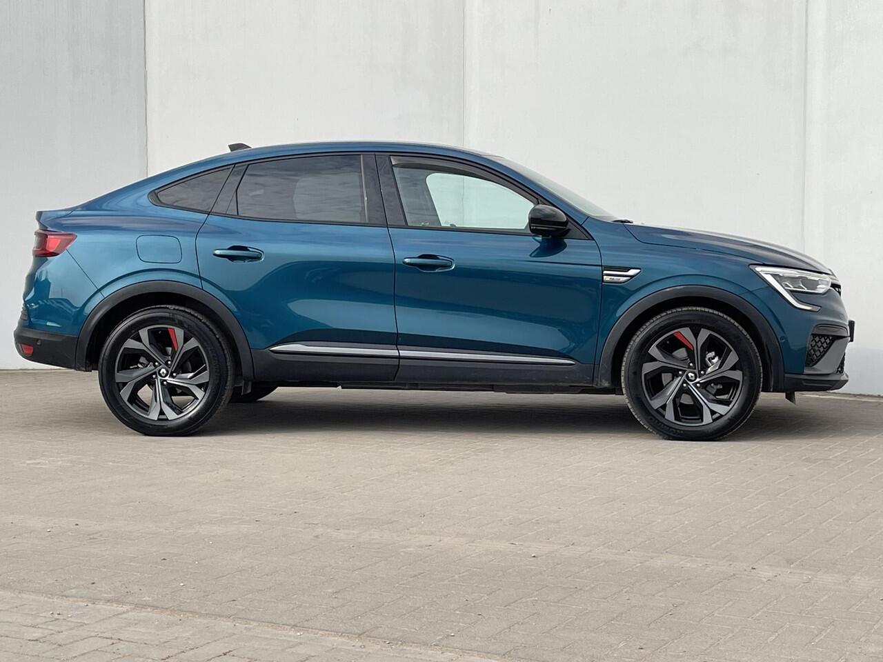 Renault Arkana 1.6 E-Tech Hybrid 145 R.S. Line / Adaptieve Cruise Control / Stuur- en stoelverwarming / Apple Carplay Android / Achteruitrij camera / Navi groot scherm / Leder