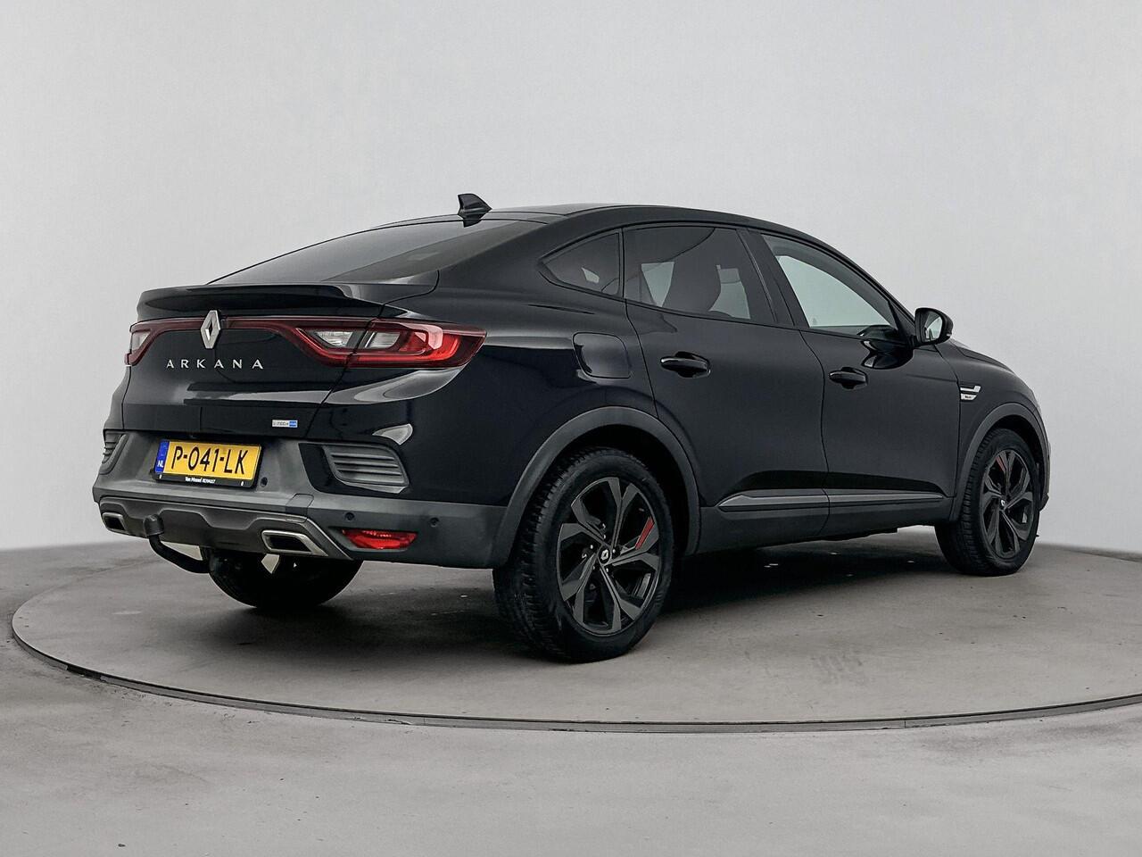 Renault Arkana 1.6 E-Tech Hybrid R.S. Line 145PK | Automaat | Trekhaak | Adaptieve Cruise Control | Stoel- en Stuurverwarming | Lederen Bekleding | Apple CarPlay & Android Auto