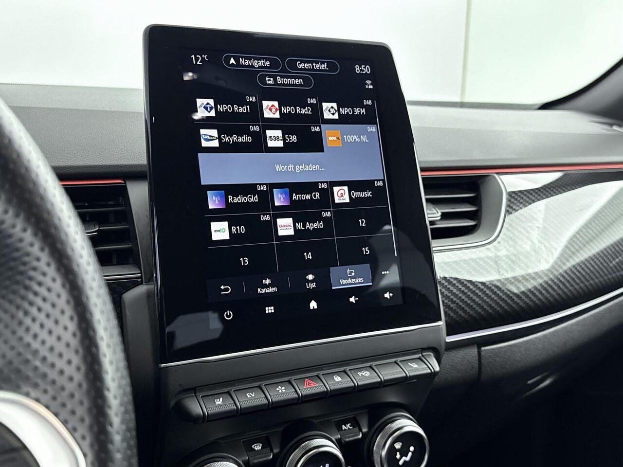 Renault Arkana 1.6 E-Tech Hybrid R.S. Line 145PK | Automaat | Trekhaak | Adaptieve Cruise Control | Stoel- en Stuurverwarming | Lederen Bekleding | Apple CarPlay & Android Auto