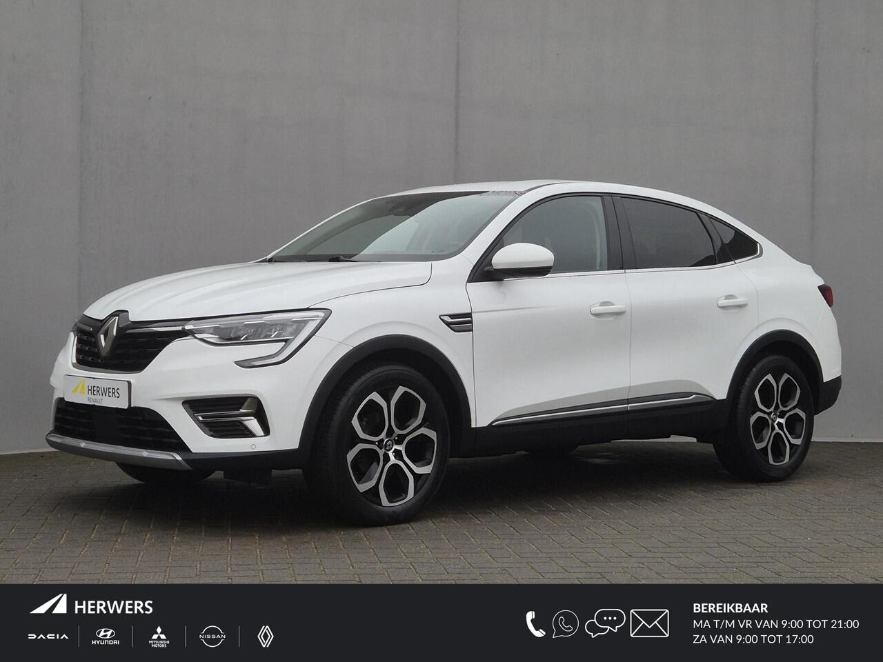 Renault Arkana 1.3 TCe 140 Intens Automaat / Trekhaak / Dealer onderhouden / Adaptief CC / Stuur-en Stoelverwarming / Keyless Entry/Start / Achteruitrijcamera / Climate control / Apple CArplay Android Auto /