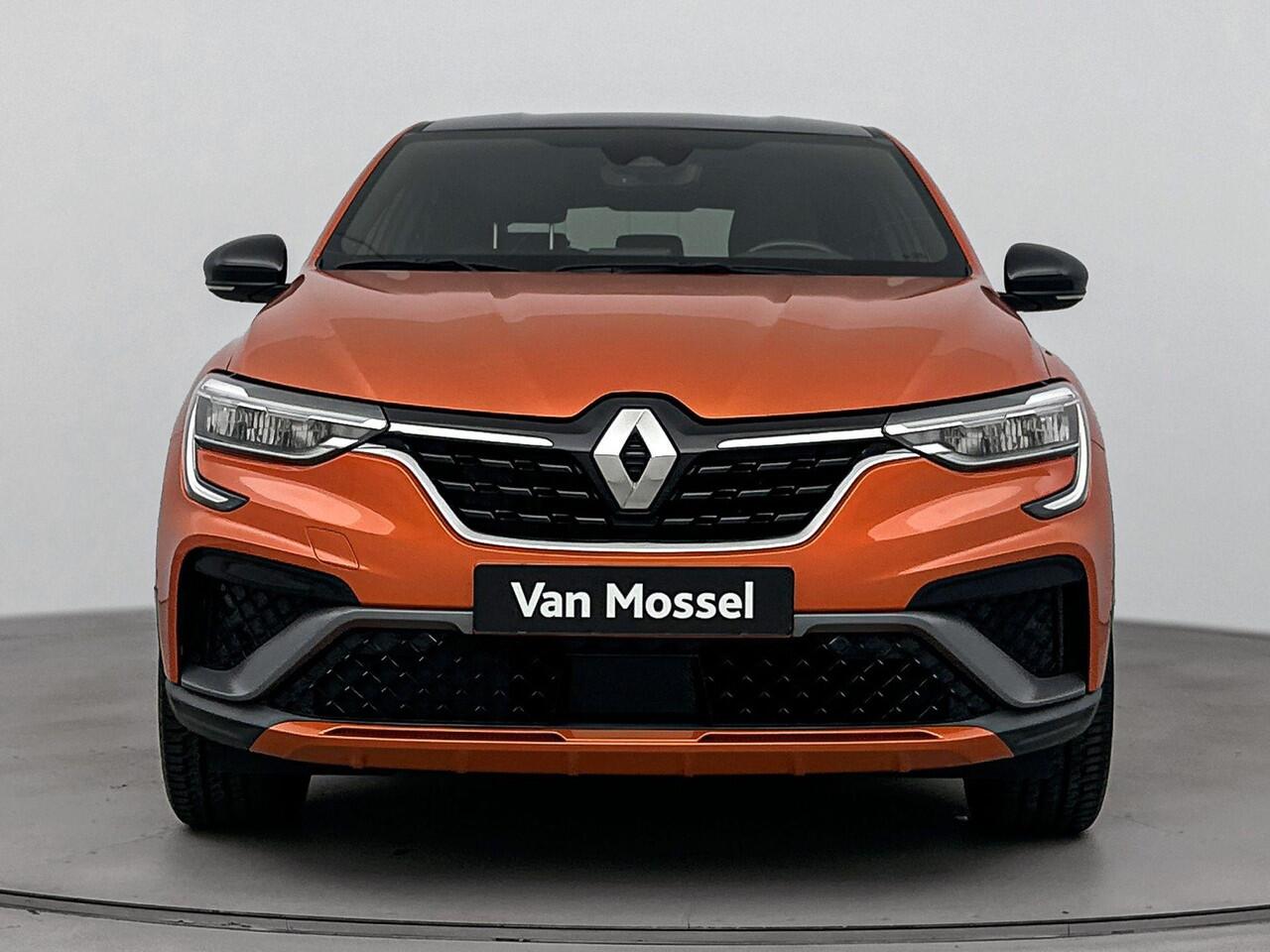 Renault Arkana 1.6 E-Tech Hybrid 145Pk R.S. Line | Navigatie | Bose Geluidssysteem | Climate Control | Cruise Control Adaptief | Apple Carplay/Android Auto | Trekhaak Wegklapbaar | Parkeersensoren incl. Camera | Stoel-en Stuurwielverwarming |