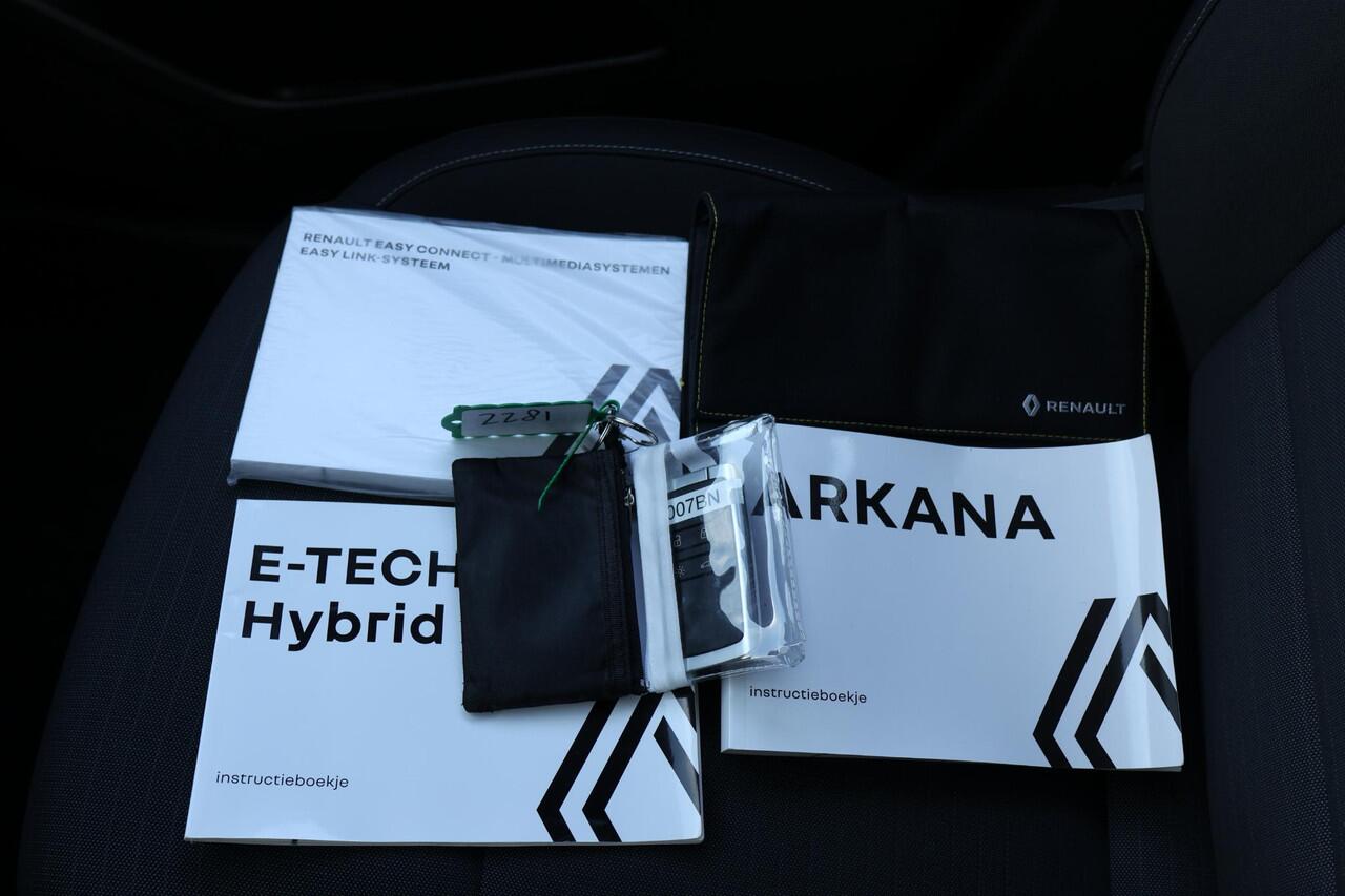 Renault Arkana 1.6 E-Tech Hybrid 145 Zen 1e Eigenaar | Volledig Onderh | BTW | NL-Auto | Camera | Navi | Carplay | Bots | Climate | Cruise | LED | Keyless | Start/Stop | PDC |
