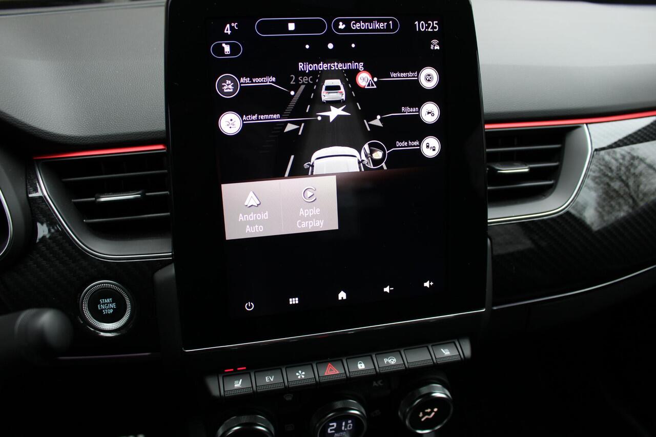 Renault Arkana 1.6 E-Tech hybrid 145 RS Line | Elek. Stoelen | Adaptieve Cruise | Stoel+Stuur Verwarming