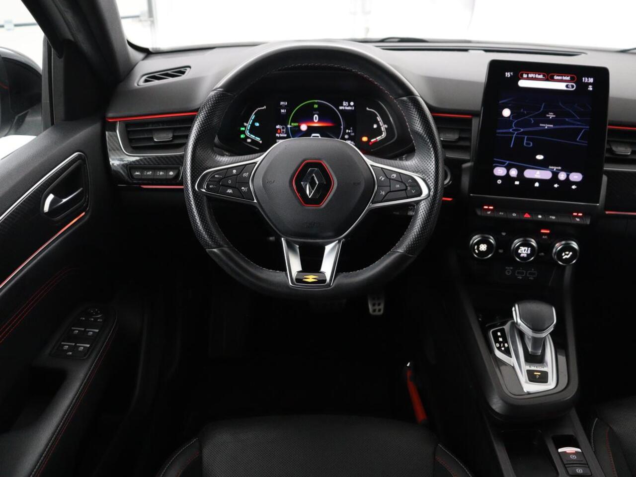 Renault Arkana 1.6 E-Tech Hybrid 145 R.S. Line | Leder/Alcantara | Stoelverwarming | Adaptive cruise | Camera | Carplay | Keyless | Park Assist | Full LED | Navigatie | File Assistent
