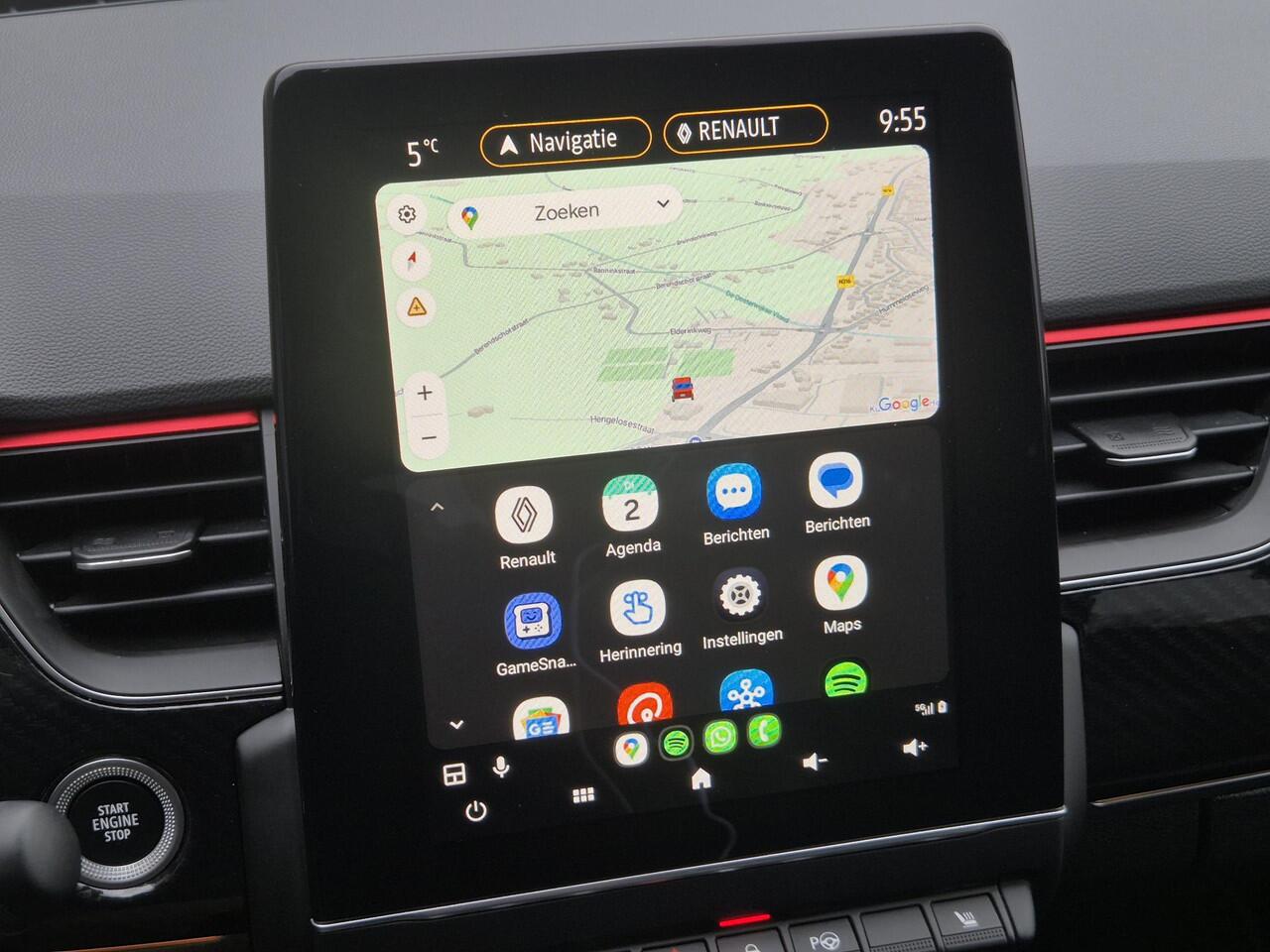 Renault Arkana 1.3 TCe 140 R.S. Line Automaat / Dealer onderhouden / Adaptief CC / Stuur-en Stoelverwarming / Achteruitrijcamera / Apple Carplay Android Auto / Keyless Entry/Start /