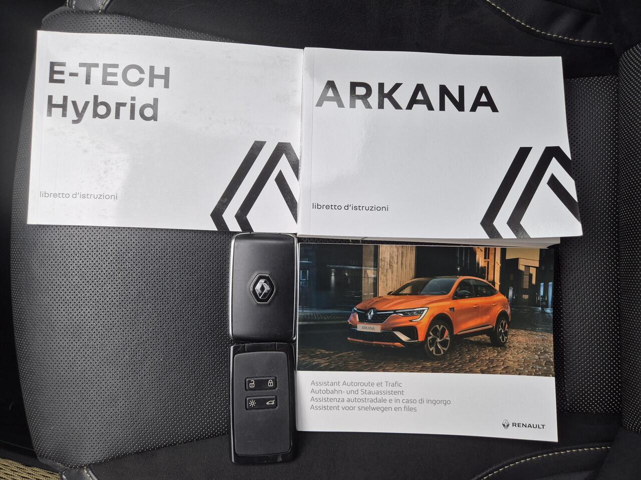 Renault Arkana 1.6 E-Tech Engineered/R.S. fullhybrid 145 Automaat / Pack Solid / Pack Advanced Driving / Stuur-, en Stoelverwarming / Achteruitrijcamera / Keyless Entry/Start / Adaptief CC / Apple Carplay Android Auto / Elektrisch voorstoelen /