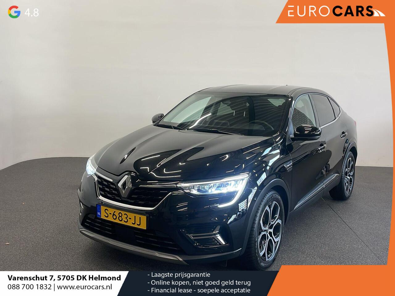Renault Arkana 1.6 E-Tech Hybrid 145pk Techno Airco ECC Navi Carplay Full LED PDC VA + Camera Cruise Control Half Leder