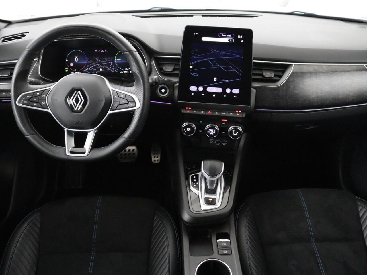 Renault Arkana 1.6 E-Tech full hybrid 145 esprit Alpine | Origineel NL | Leder/Alcantara | Stoelverwarming | 360 Camera | Adaptive cruise | BOSE Sound | Carplay | Navigatie | 19'' | Sfeerverlichting