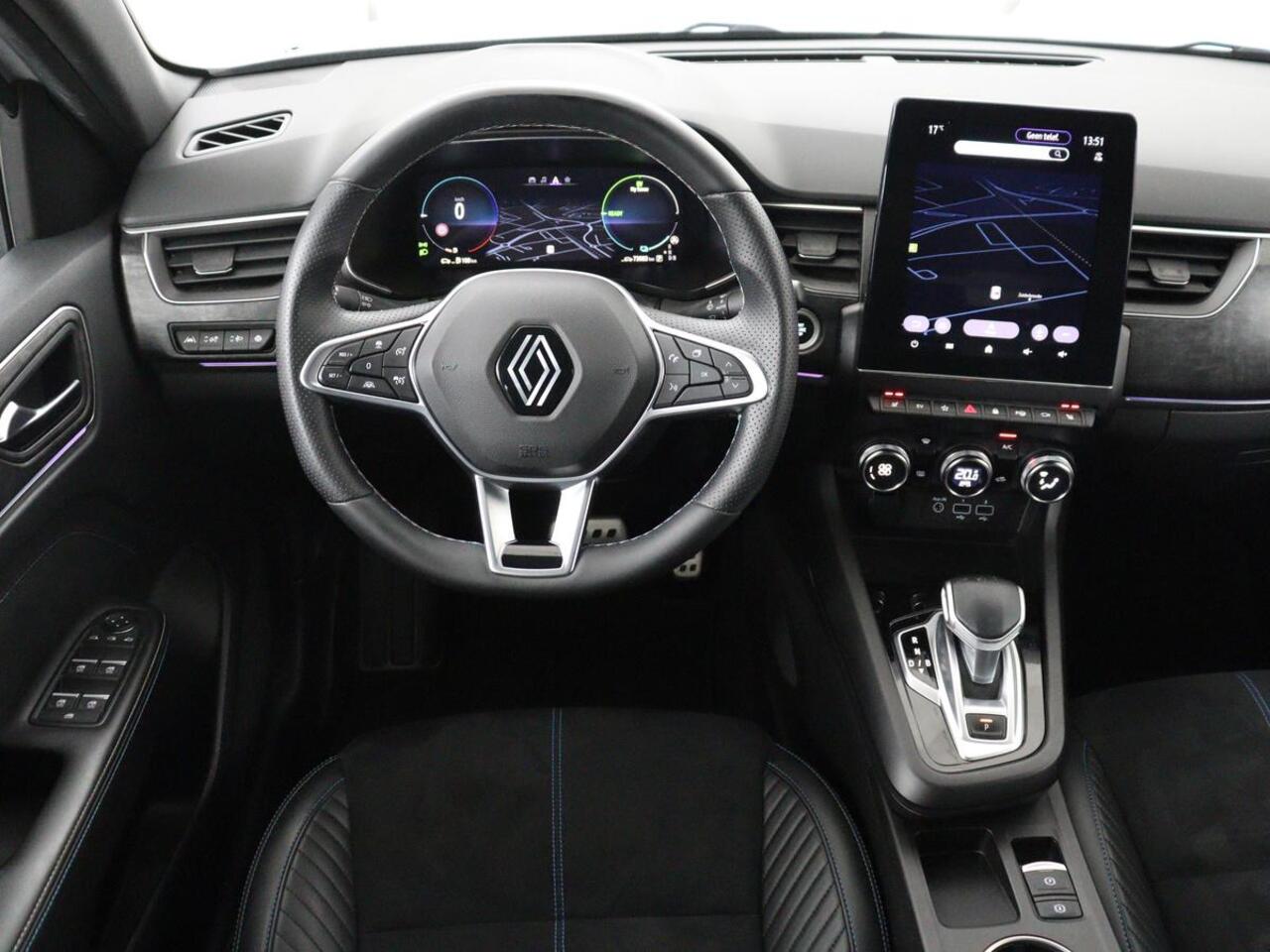 Renault Arkana 1.6 E-Tech full hybrid 145 esprit Alpine | Origineel NL | Leder/Alcantara | Stoelverwarming | 360 Camera | Adaptive cruise | BOSE Sound | Carplay | Navigatie | 19'' | Sfeerverlichting