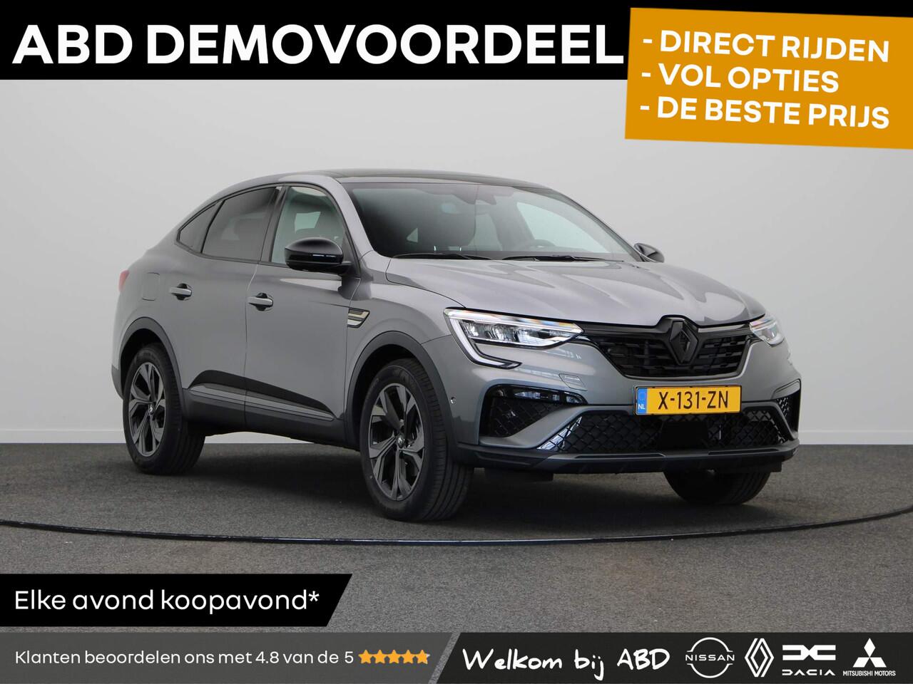 Renault Arkana E-Tech hybrid 145 E-Tech engineered | NL-auto | Panoramadak | Leder | Elektrisch verstelbare stoelen | Bose audio | 9,3 inch | Stoel en stuur verwarming |