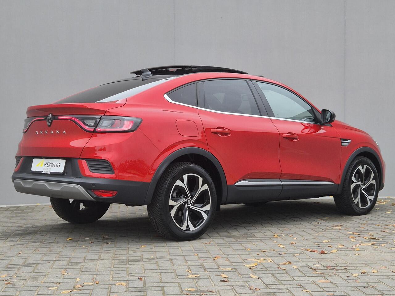 Renault Arkana 1.3 TCe Hybrid 140 techno Automaat / Apple Carplay Android Auto / Glazen schuif- en kanteldak / Achteruitrijcamera / Navigatie / Keyless Entry/Start / Cruise control / Draadloze telefoon lader /