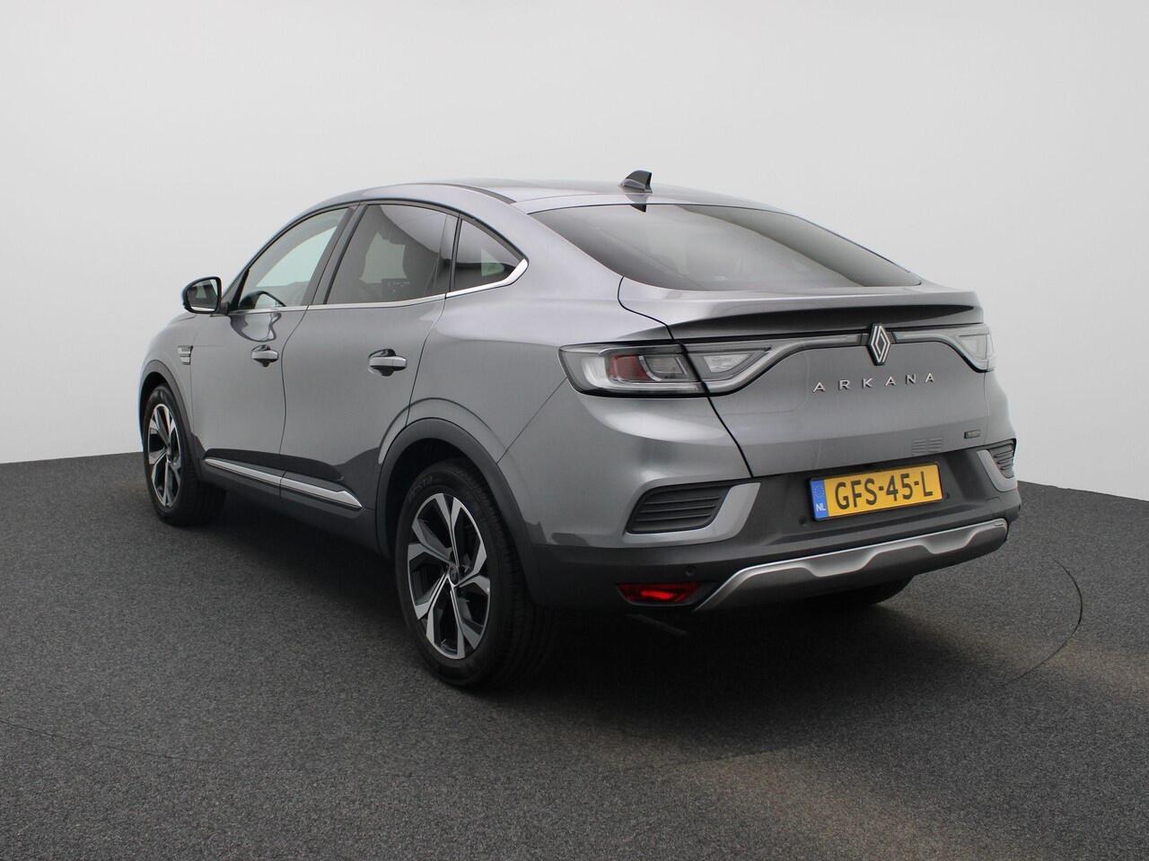 Renault Arkana 1.6 E-Tech full hybrid 145PK Techno | Automaat | Climate Control | Easy Link Navigatie met Apple Carplay & Android Auto | Navigatie | 17' Inch Lichtmetalen Velgen | Adaptive Cruise Control | Parkeersensoren Voor en Achter | Camera Achter