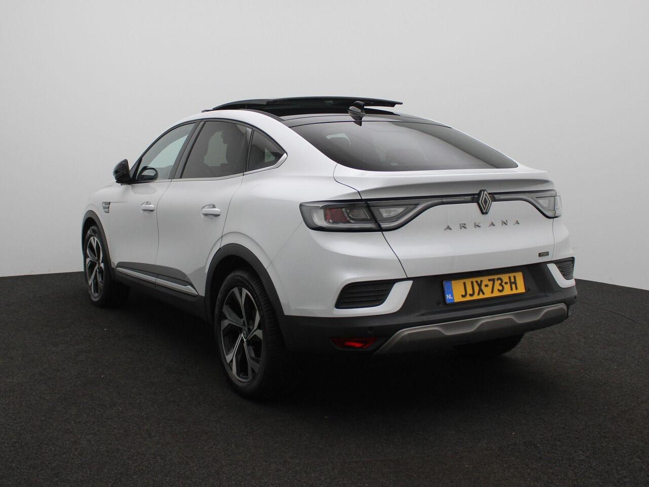 Renault Arkana E-Tech full hybrid 145 Techno | Automaat | EASY LINK navigatiesysteem met Apple CarPlay & Android Auto | Cruise Control | Parkeersensoren v+a | Privacy Glass | Voorbumper met F1 blade in carrosseriekleur |
