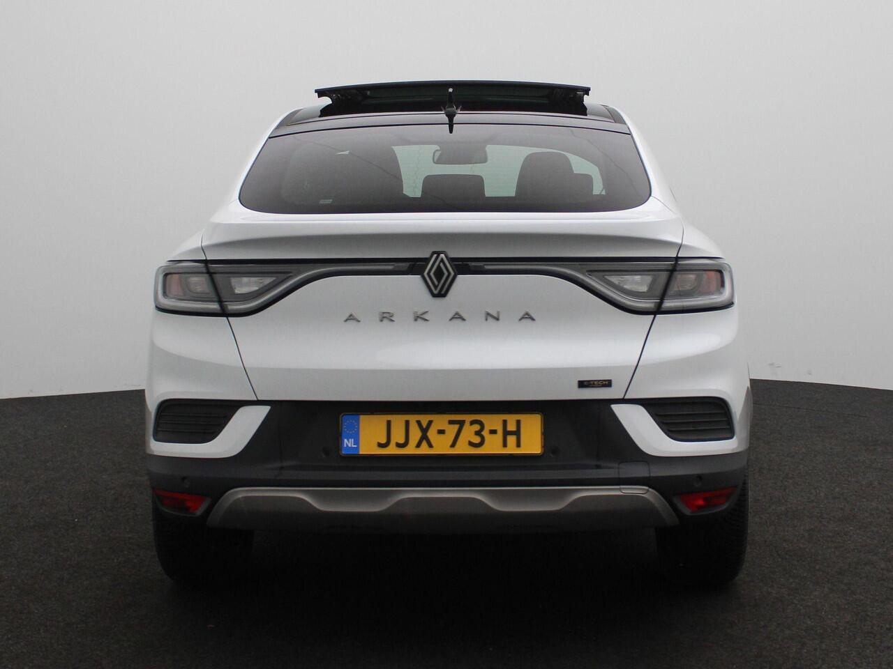 Renault Arkana E-Tech full hybrid 145 Techno | Automaat | EASY LINK navigatiesysteem met Apple CarPlay & Android Auto | Cruise Control | Parkeersensoren v+a | Privacy Glass | Voorbumper met F1 blade in carrosseriekleur |