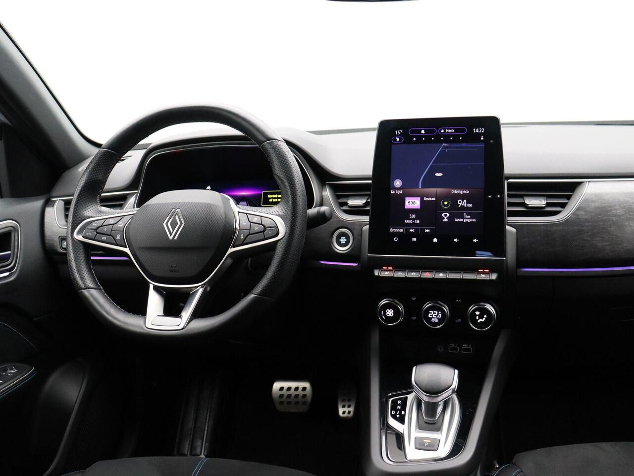Renault Arkana E-Tech full hybrid 145pk esprit Alpine | Elek. bedienbare stoelen | Stoel- en stuurwielverwarming |