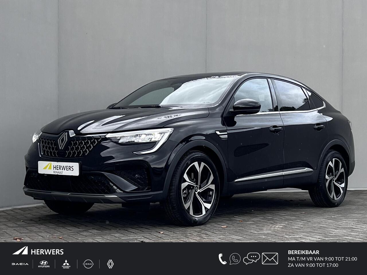 Renault Arkana 1.6 E-Tech full hybrid 145 techno Automaat / Fabrieksgarantie tot 01-2027 / Adaptieve CC / Dode hoek sensor / Climate control / Navigatie groot scherm / Apple Carplay Android / 18" LM wielen /