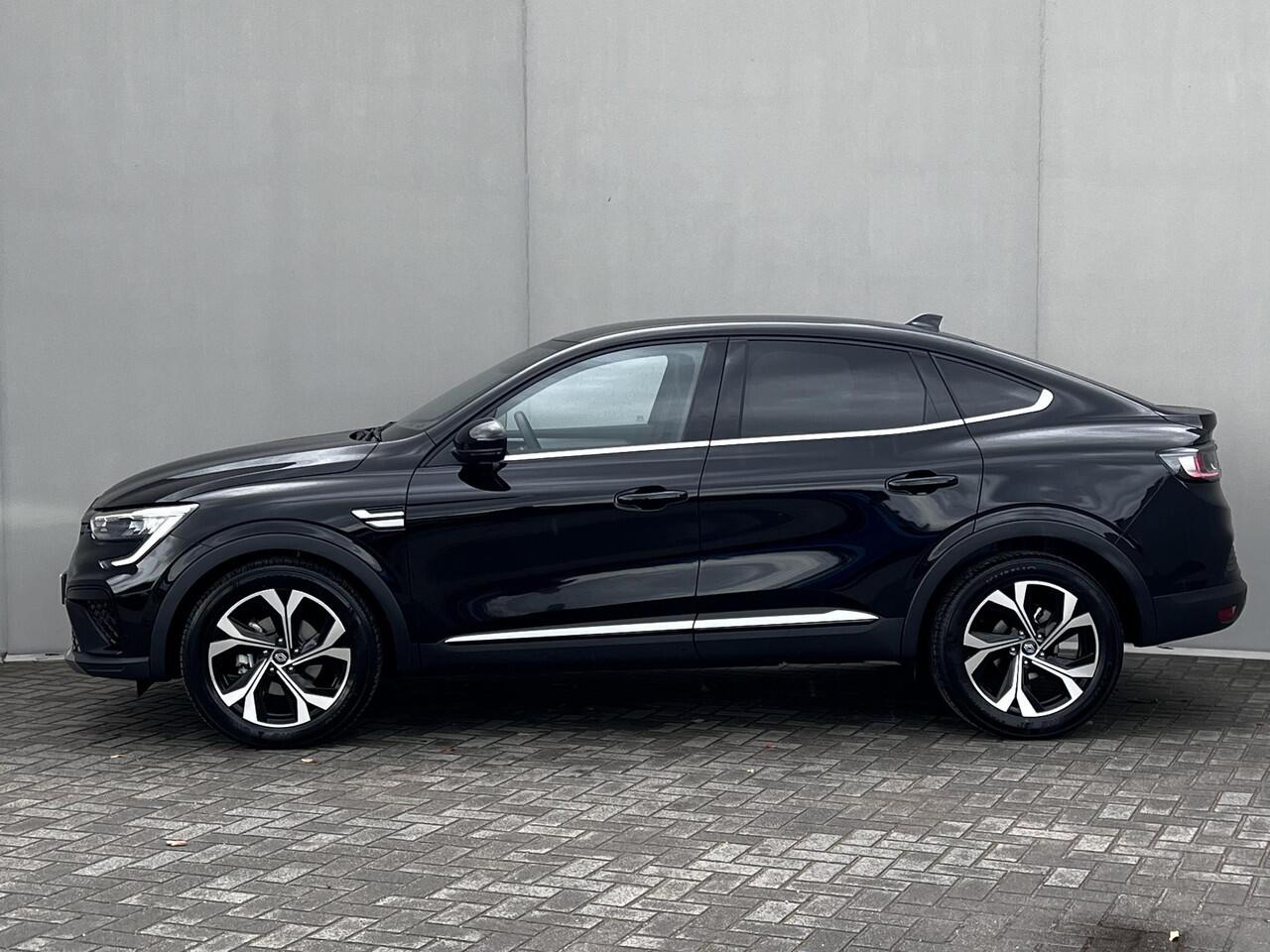 Renault Arkana 1.6 E-Tech full hybrid 145 techno Automaat / Fabrieksgarantie tot 01-2027 / Adaptieve CC / Dode hoek sensor / Climate control / Navigatie groot scherm / Apple Carplay Android / 18" LM wielen /