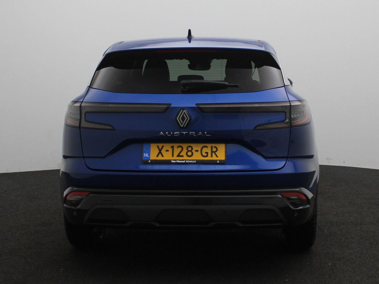 Renault Austral mild hybrid advanced 130 techno | Pack safety | 12" openR link navigatiesysteem met Google integratie | Parkeersensoren v+a met achteruitrijcamera | Privacy glass | Metaalkleur |