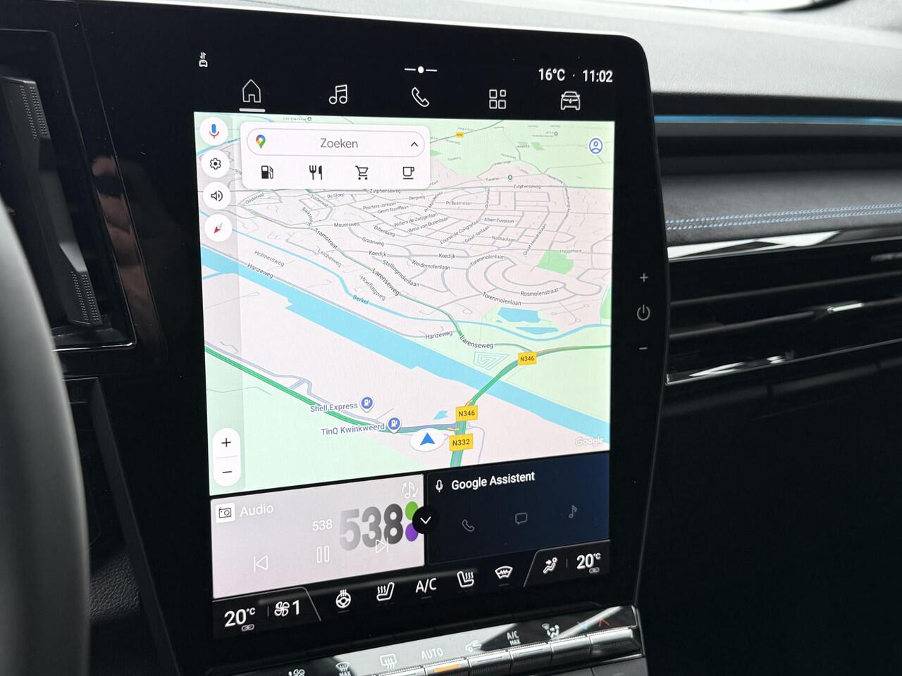 Renault Austral 1.2 E-Tech full hybrid 200 techno esprit Alpine | 360 graden camera | Stoel & stuur verwarming | Elektrisch verstelbare voorstoelen | Google maps | DAB | Cruise adaptief | Voorruit verwarming |