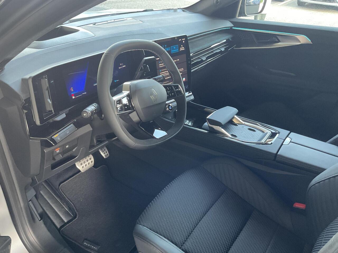 Renault Austral 1.2 E-Tech full hybrid 200 iconic esprit Alpine / Demo Hillegom / pack vision / pack light & sound / pack around view camera / 4CONTROL /