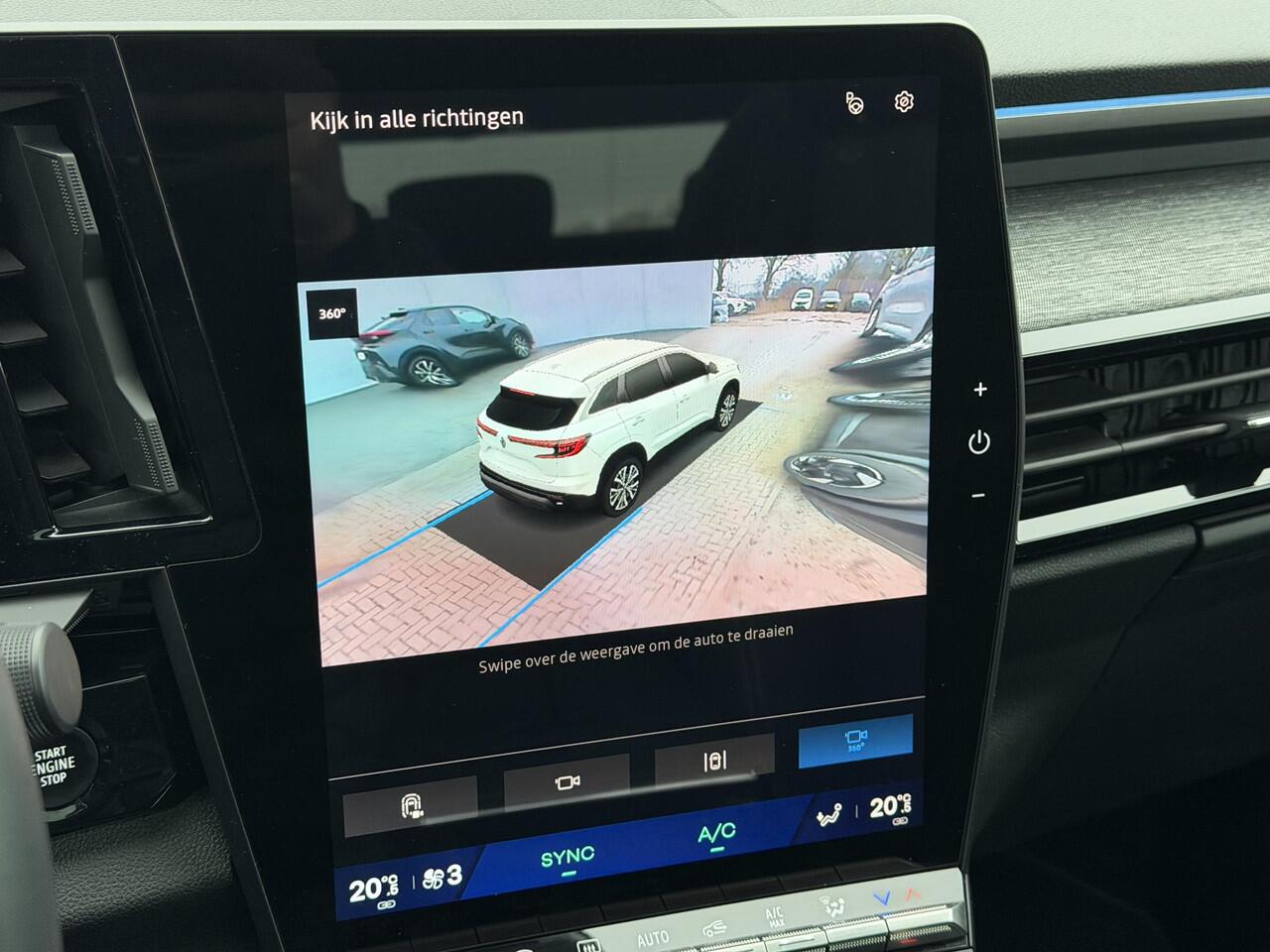 Renault Austral E-Tech full hybrid 200 techno / Panoramadak / Fabrieksgarantie tot 04.2028 / 360 Camera / Navigatie / Adaptieve Cruise / Dodehoek Detectie / Apple Carplay & Android Auto /
