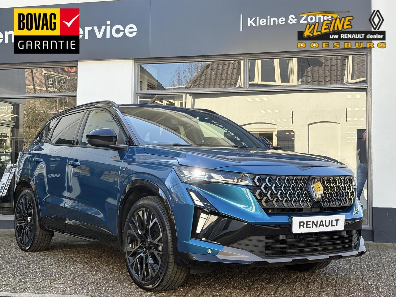 Renault Austral E-Tech full hybrid 200 esprit Alpine | Premium kleur bleu Naxos/zwart | Full hybrid 200pk! | Luxe esprit Alpine uitvoering | Lage kilometerstand | SoH waarde 99% | Schitterende kleur bleu naxos |