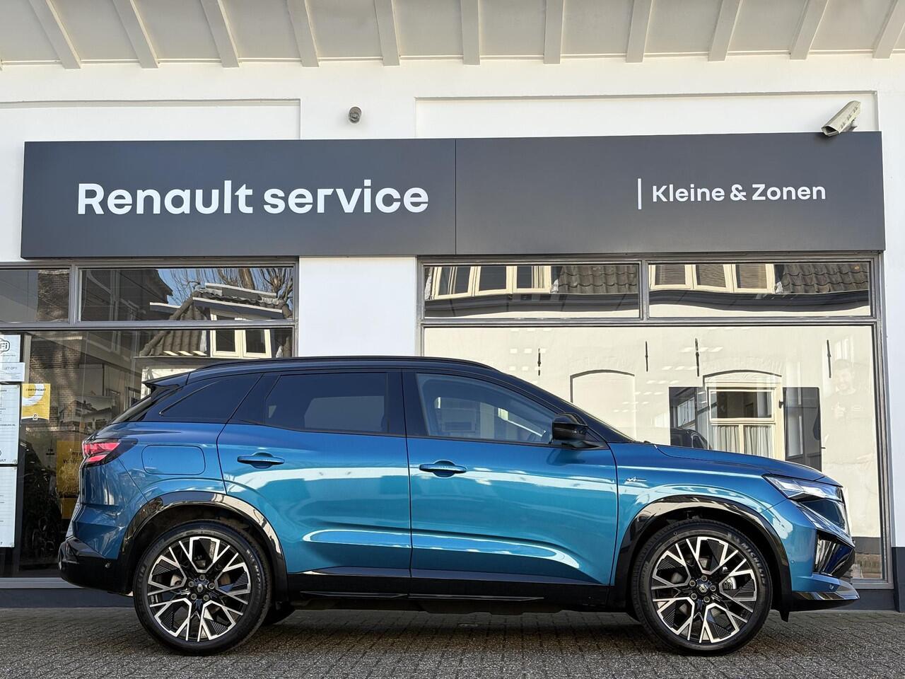 Renault Austral E-Tech full hybrid 200 esprit Alpine | Premium kleur bleu Naxos/zwart | Full hybrid 200pk! | Luxe esprit Alpine uitvoering | Lage kilometerstand | SoH waarde 99% | Schitterende kleur bleu naxos |