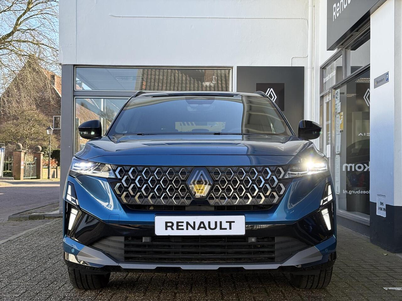 Renault Austral E-Tech full hybrid 200 esprit Alpine | Premium kleur bleu Naxos/zwart | Full hybrid 200pk! | Luxe esprit Alpine uitvoering | Lage kilometerstand | SoH waarde 99% | Schitterende kleur bleu naxos |