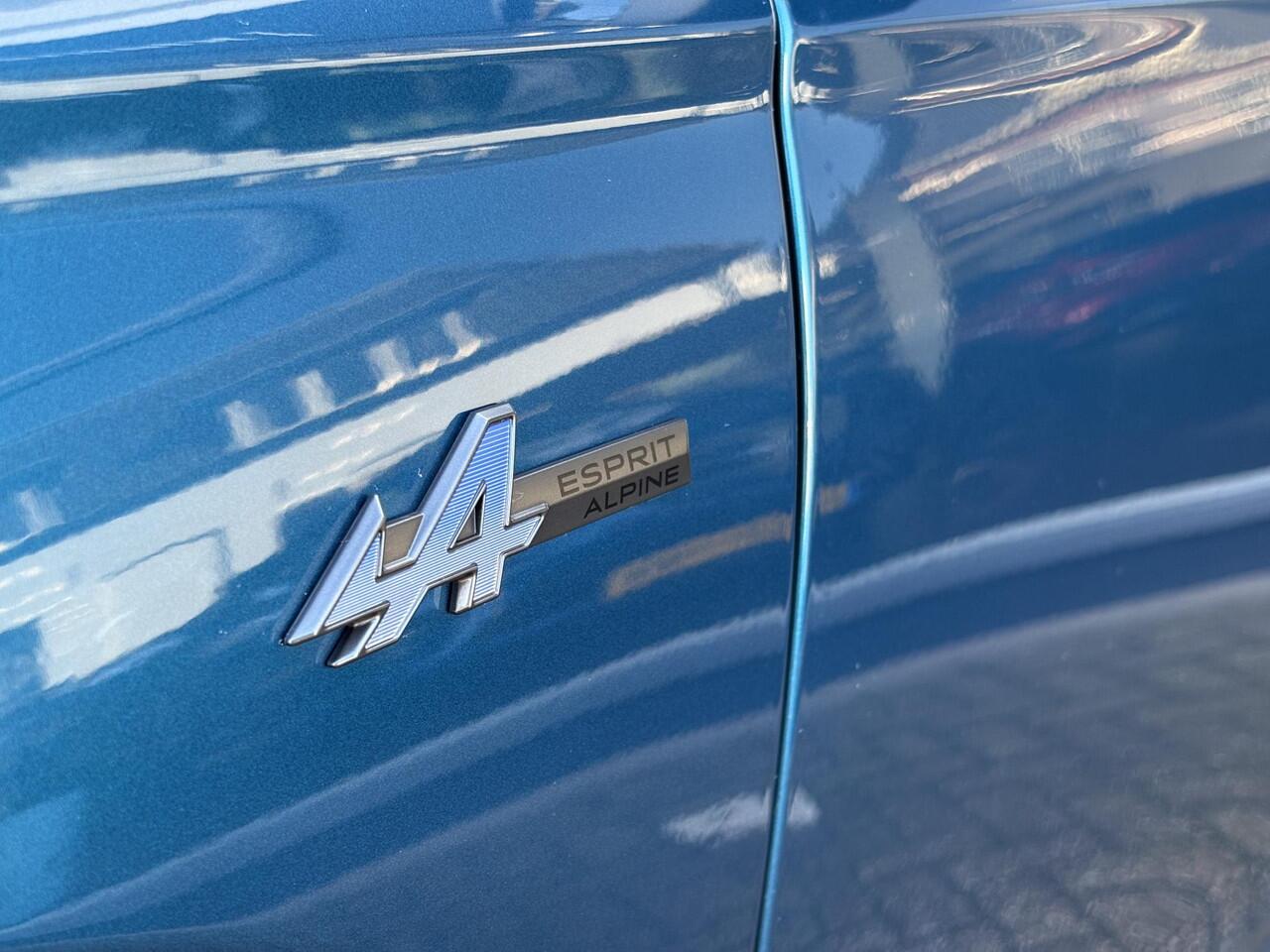Renault Austral E-Tech full hybrid 200 esprit Alpine | Premium kleur bleu Naxos/zwart | Full hybrid 200pk! | Luxe esprit Alpine uitvoering | Lage kilometerstand | SoH waarde 99% | Schitterende kleur bleu naxos |
