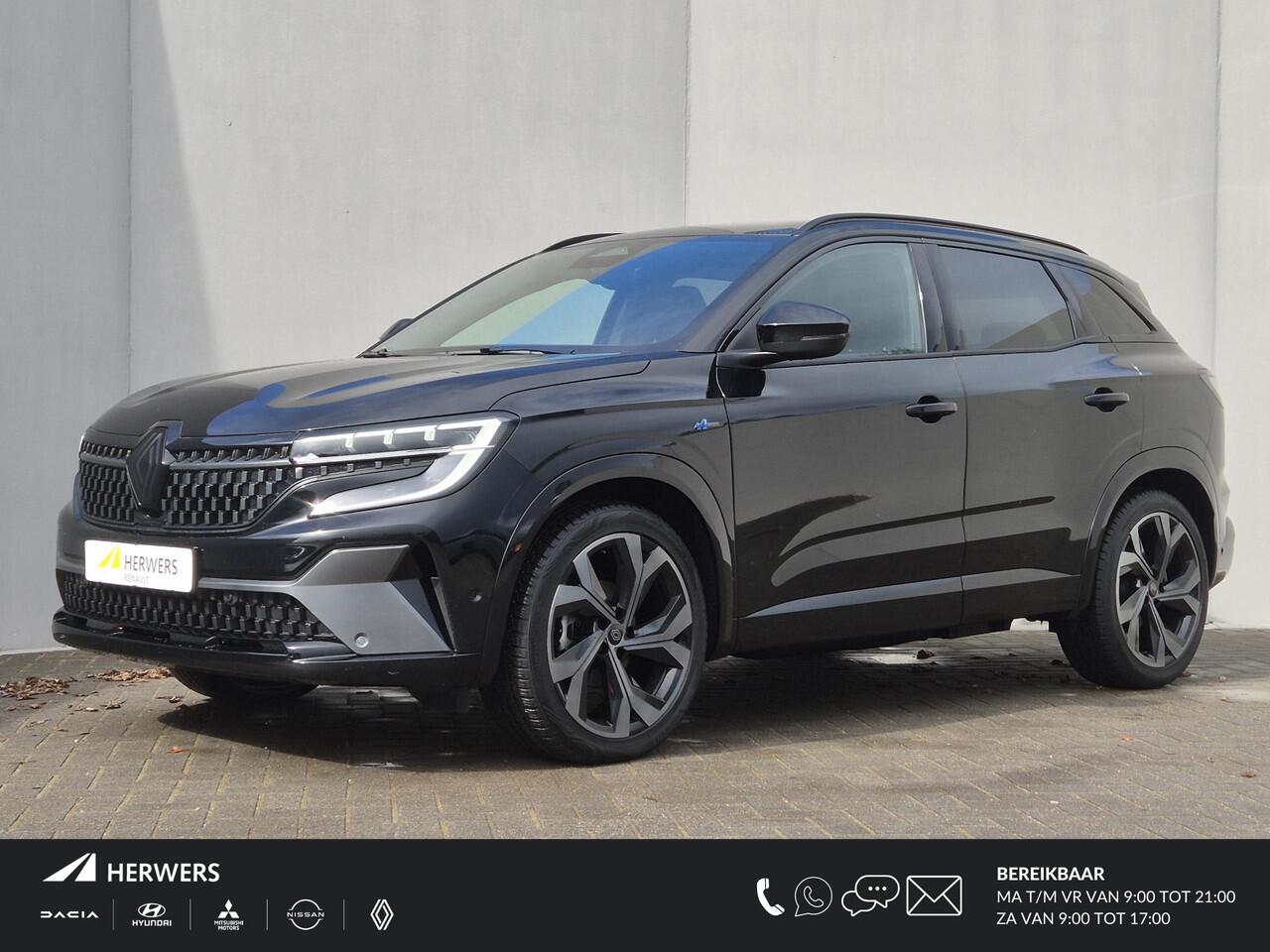 Renault Austral 1.3 mild hybrid 160 X-tronic techno esprit Alpine / Fabrieksgarantie tot 05-2027 / All season banden / Panoramadak / Trekgewicht 1800 kg / Elektrische achterklep / Adaptief cruise control / Achteruitrijcamera / Apple Carplay Android Auto /