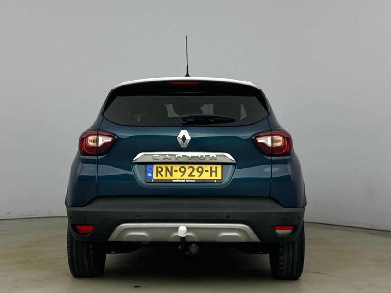 Renault CAPTUR 0.9 TCe 90pk Intens | Navigatie | Achteruitrij Camera | Parkeersensoren Voor & Achter | Climate Control | Cruise Control | Bluetooth Telefoonvoorbereiding | keyless Entry | Trekhaak | Privacy Glass |