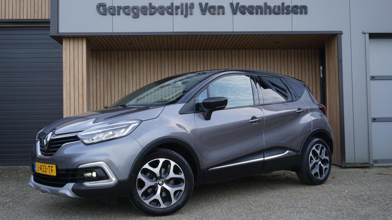 Renault CAPTUR 1.3 TCe 150PK Automaat Intens Pano.Dak Trekhaak 17inch LM Keyless LED H-Leder 91878km!