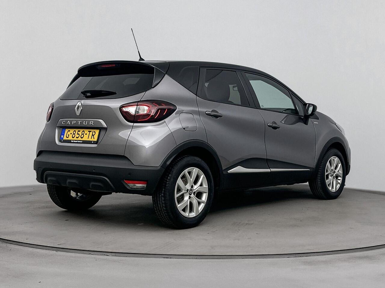 Renault CAPTUR 0.9 TCe Limited 90PK | Navigatie | Cruise Control | Parkeersensoren | Lichtmetalen Velgen