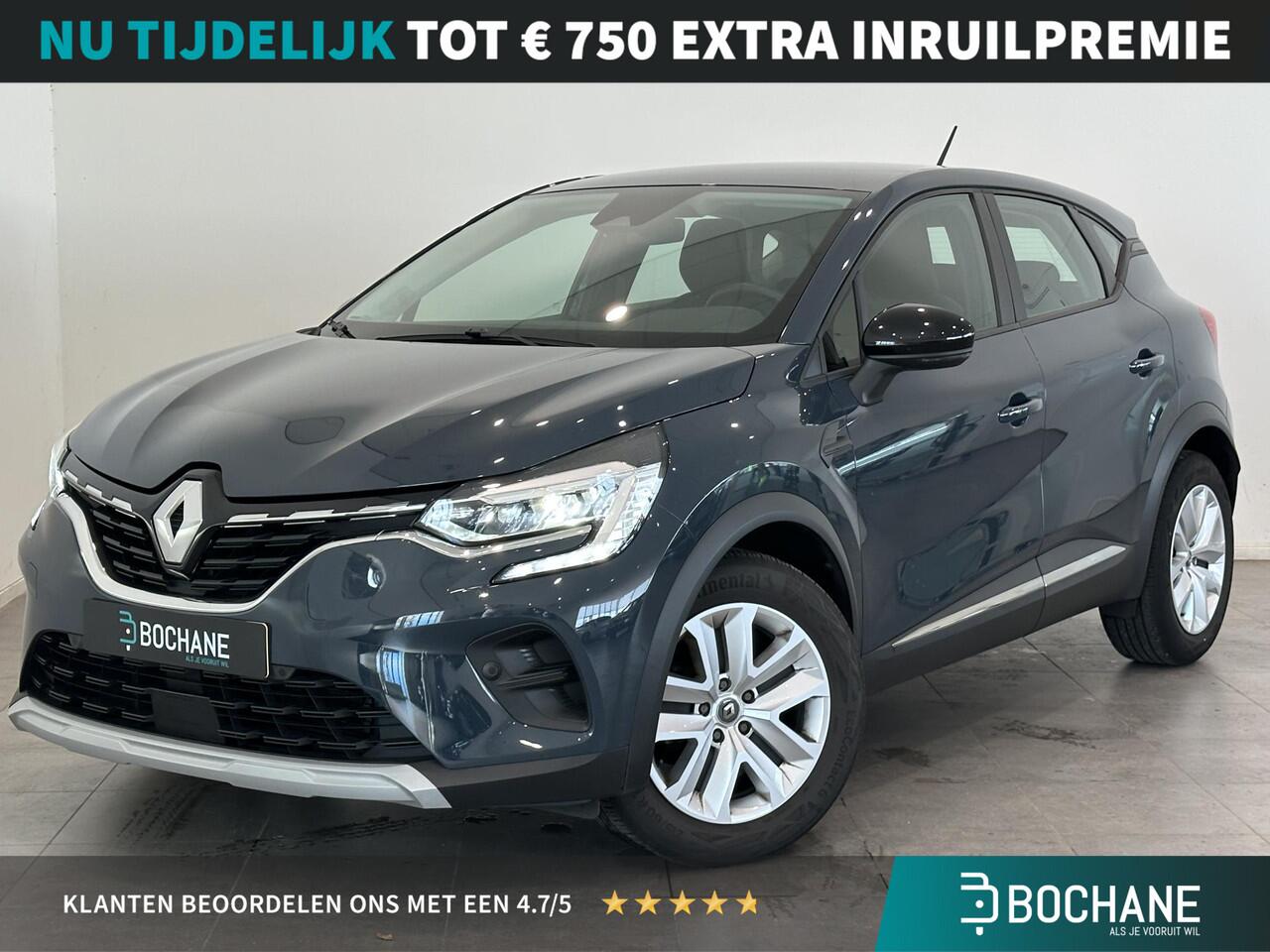 Renault CAPTUR 1.0 TCe 100 Zen | Airco | Cruise Control | Apple Carplay/Android Auto | Parkeersensoren voor, achter en achteruitrijcamera