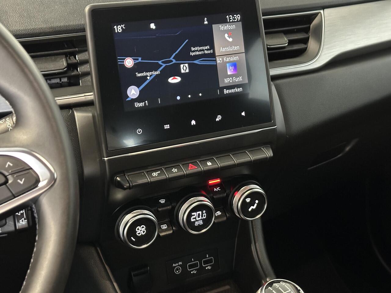 Renault CAPTUR 1.0 TCe 100 Intens NAVIGATIE | PARKEERSENSOREN ACHTER | LANE ASSIST | CRUISECONTROL