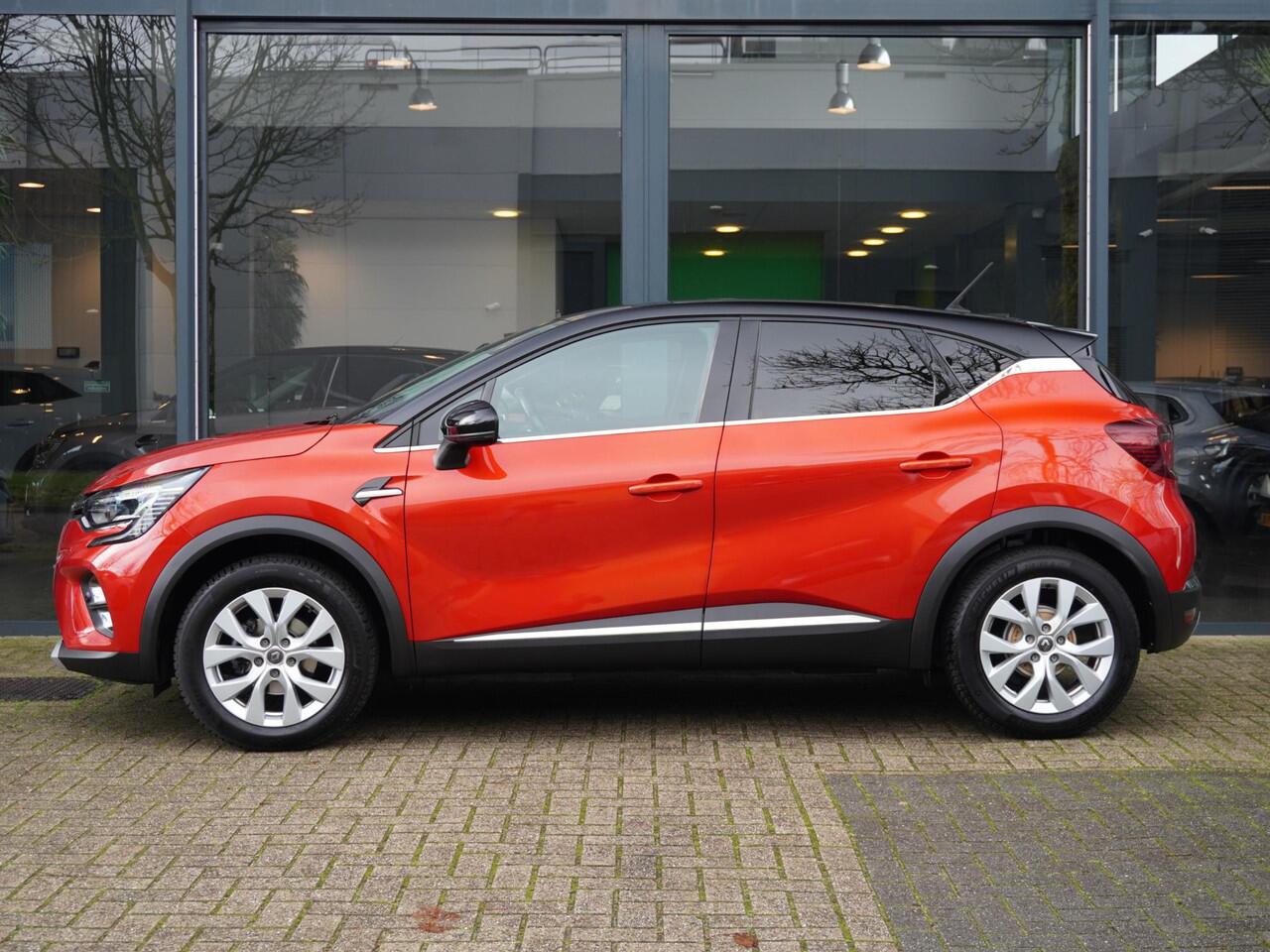 Renault CAPTUR 1.3 TCe 130 Intens AUTOMAAT / 1E EIGENAAR / DEALER ONDERHOUDEN / AFN. TREKHAAK / NAVI / CAMERA / PDC / ADAPT. CRUISE / BLINDSPOT / E-SHIFTER / STUURV. / APPLE CARPLAY / ANDROID AUTO / 17'' ALL-SEASON