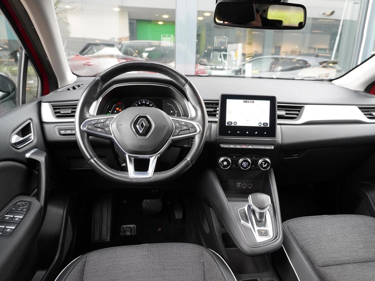 Renault CAPTUR 1.3 TCe 130 Intens AUTOMAAT / 1E EIGENAAR / DEALER ONDERHOUDEN / AFN. TREKHAAK / NAVI / CAMERA / PDC / ADAPT. CRUISE / BLINDSPOT / E-SHIFTER / STUURV. / APPLE CARPLAY / ANDROID AUTO / 17'' ALL-SEASON