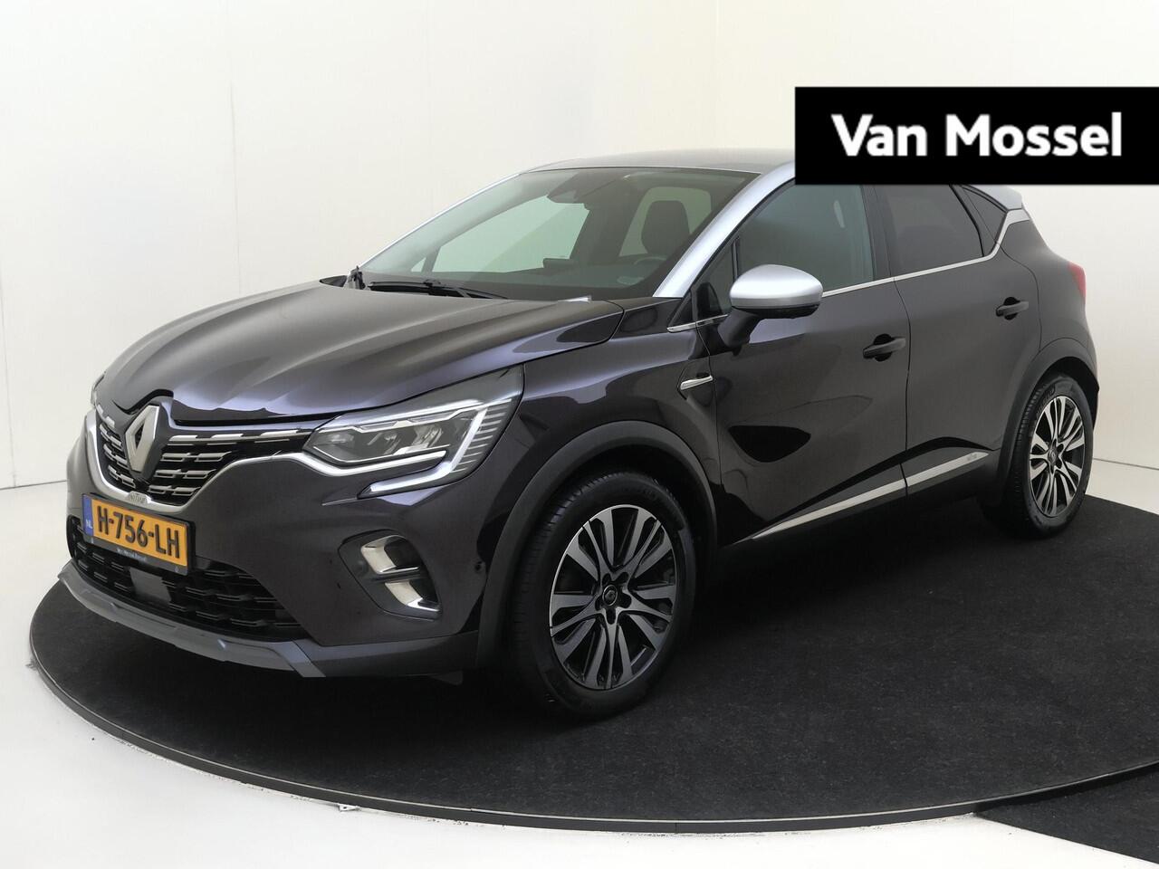 Renault CAPTUR 1.3 TCe 130PK Initiale Paris | Trekhaak | Lederen Bekleding | Stoel- & Stuurwielverwarming | BOSE Premium Sound | 360-graden Camera | Adaptieve Cruise Control incl. Stuurhulp | 9,3" Full-Map Navigatie | Apple Carplay & Android Auto