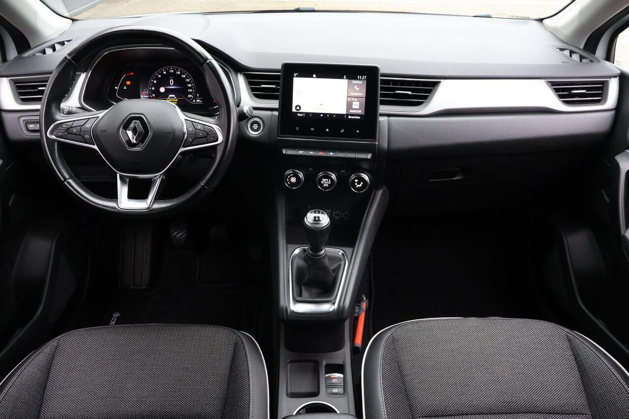 Renault CAPTUR 1.0 TCe 100 Intens 1 Eigenaar | NL-Auto | Volledig Onderh | BTW | Two-Tone | Carplay | Navi | Climate | Cruise | Bots | Multi Media | Multi Sense | Keyless | PDC
