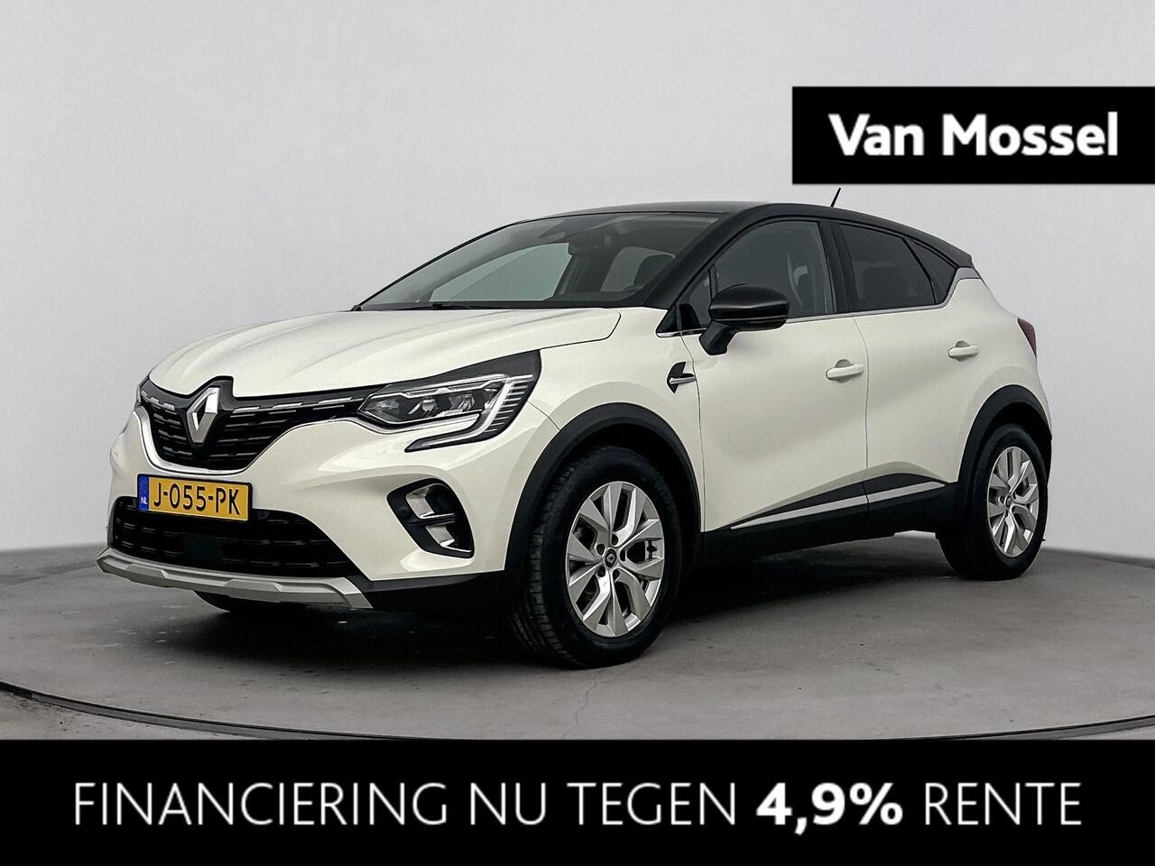 Renault CAPTUR 1.0 TCe 100 Intens | Achteruitrijcamera | Apple CarPlay/Android Auto | Cruise Control | Climate Control | Grootlichtassistent | Half-Leder | Keyless |