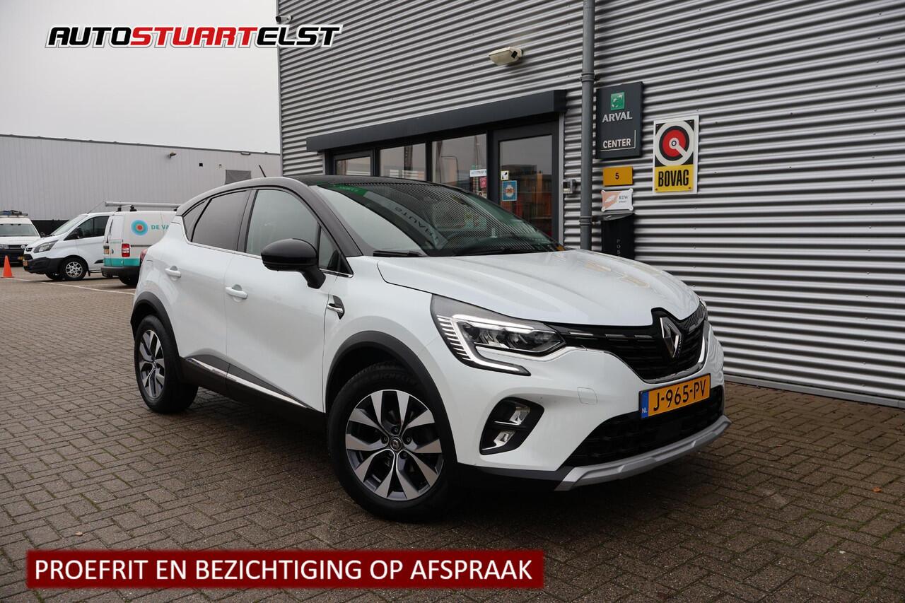 Renault CAPTUR 1.0 TCe 100 Intens 1 Eigenaar | NL-Auto | Volledig Onderh | BTW | Two-Tone | Carplay | Navi | Climate | Cruise | Bots | Multi Media | Multi Sense | Keyless | PDC