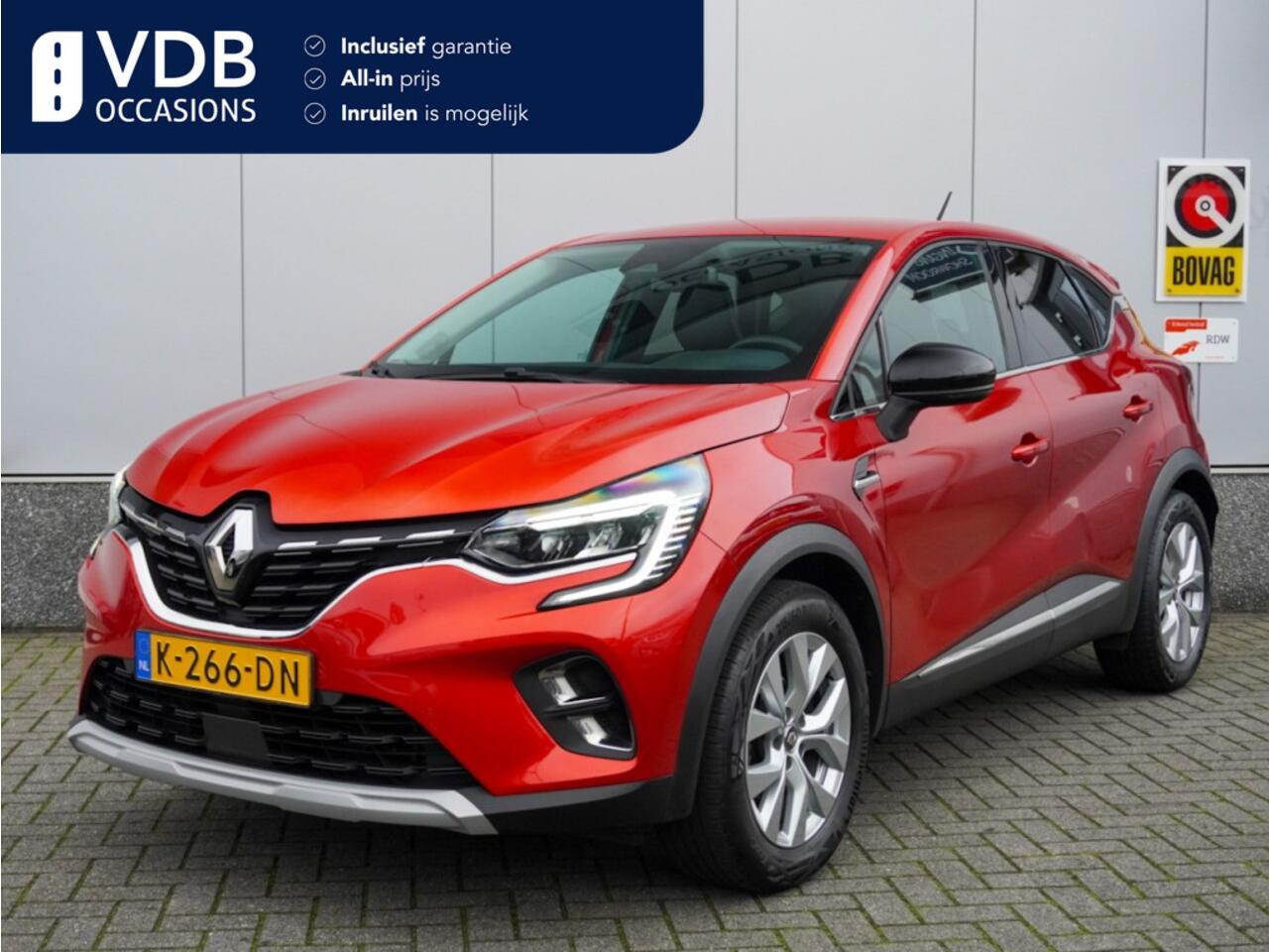 Renault CAPTUR 1.0 TCe Intens Trekhaak | Led | Keyless | Clima | CarPlay | NAP