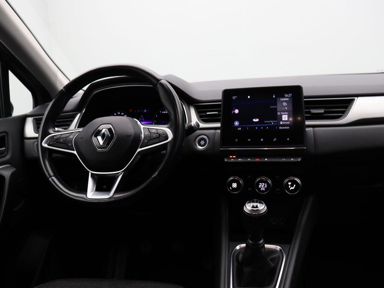 Renault CAPTUR 1.0 TCe 100 Intens | 1200KG Trekgewicht | Keyless | Clima | LED | Stoelverwarming | Achteruitrijcamera | Cruise.