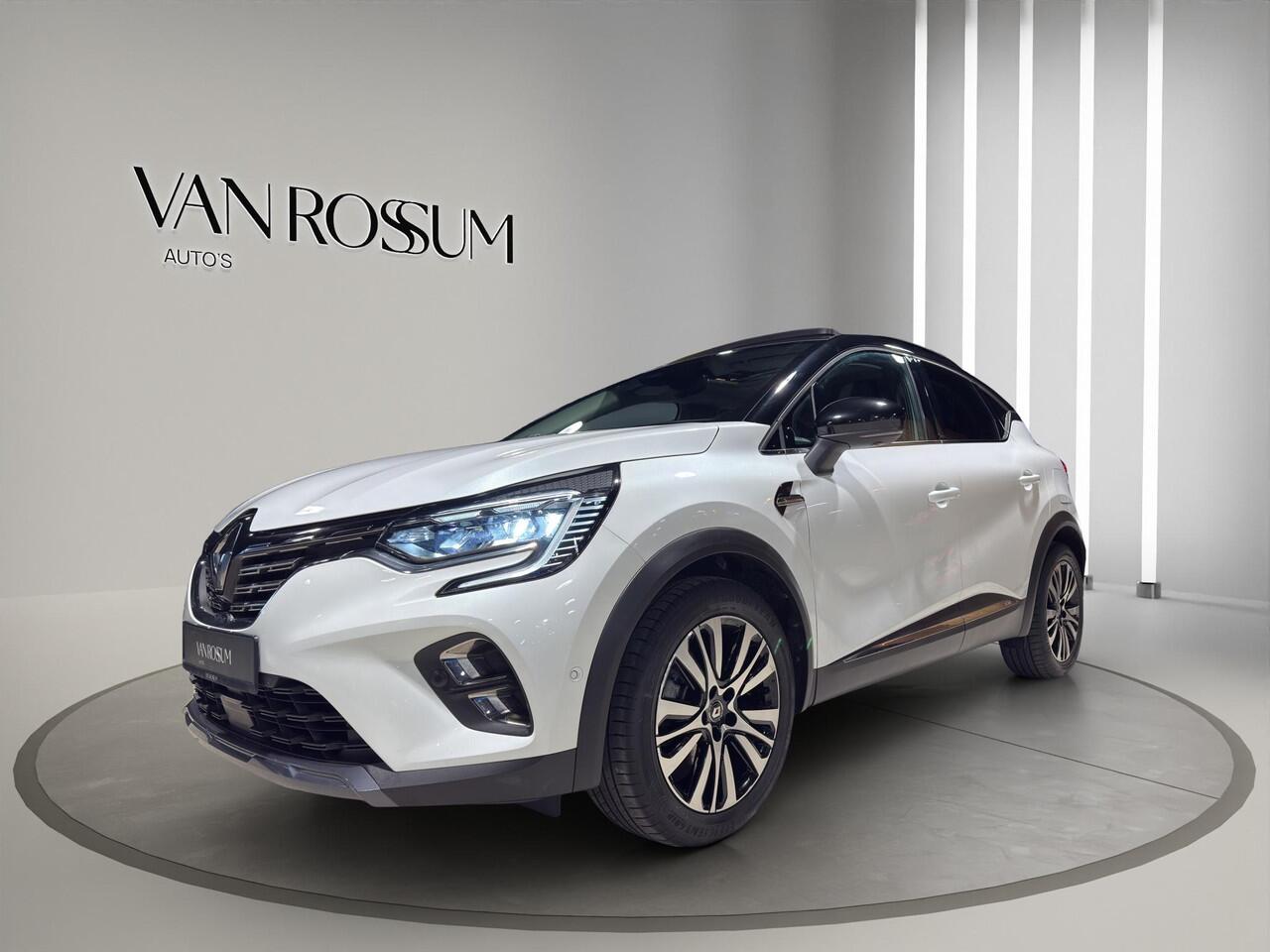 Renault CAPTUR E-TECH Plug-in Hybrid Initiale Panoramadak | Leder | Bose | 360 Camera | Two Tone Dak |