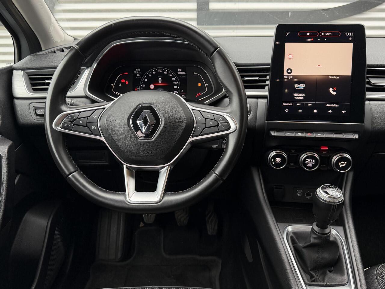 Renault CAPTUR 1.3 TCe 130 Edition One 1e Eigenaar|Navi|Carplay|Camera|Clima|Cruise|Keyless|Groot Scherm|PDC V+A|APK tot 04-2026